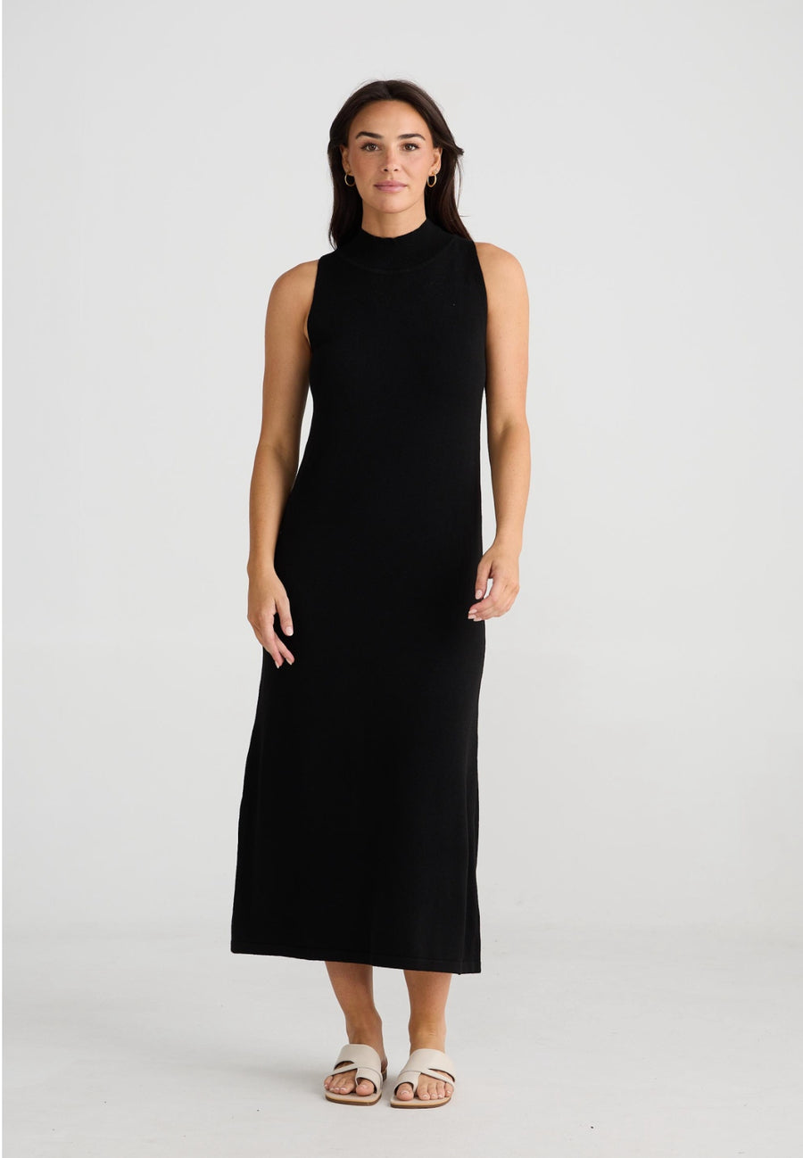 Eden Knit Dress - Black