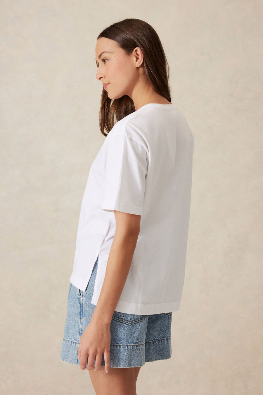 Slouchy Split Hem - Rope