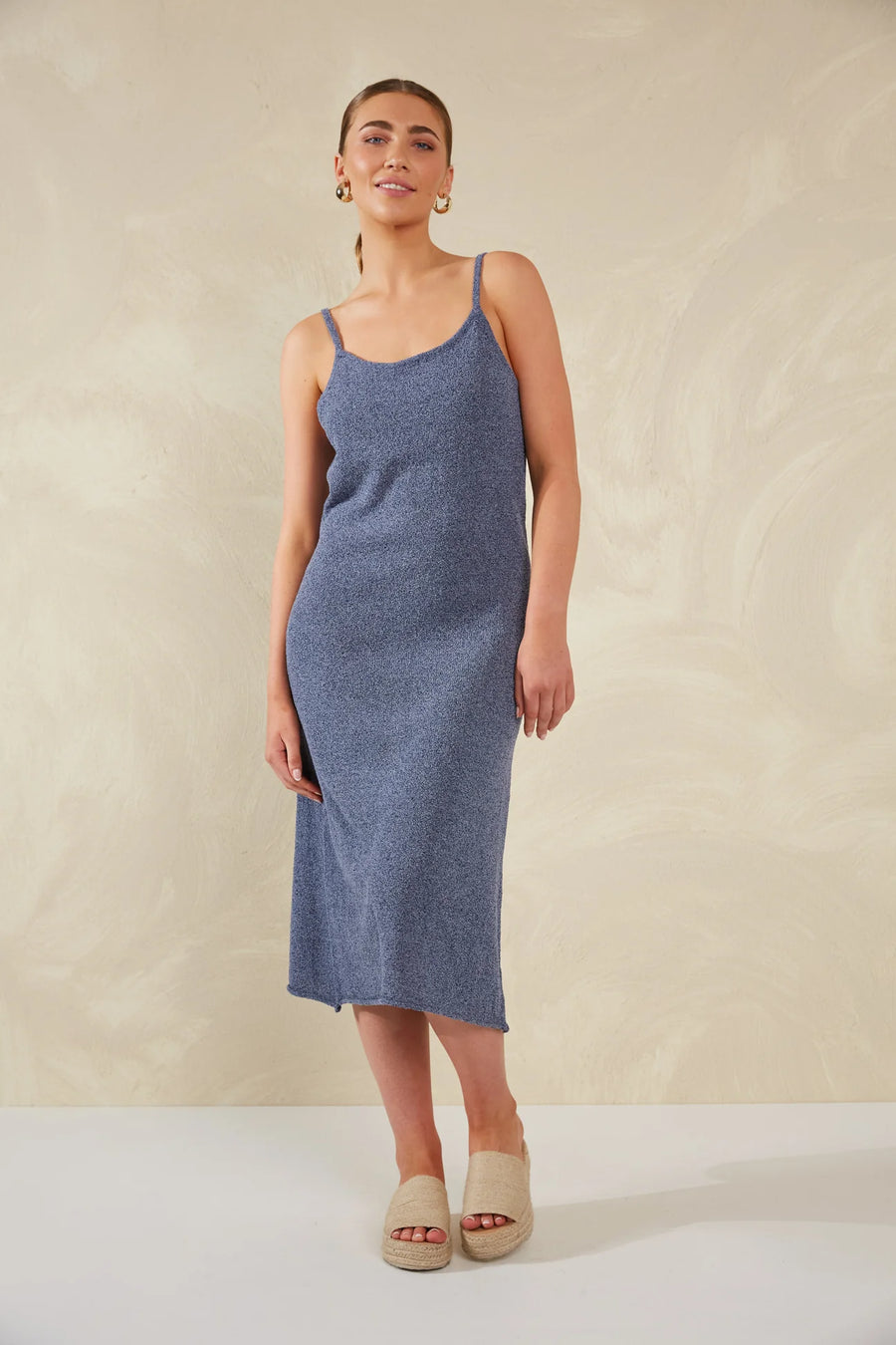 Como Knit Dress - Riviera