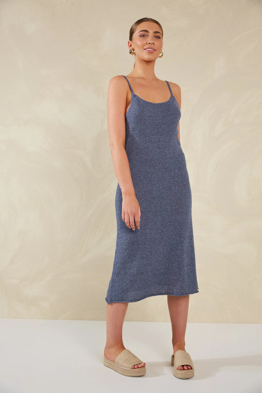 Como Knit Dress - Riviera