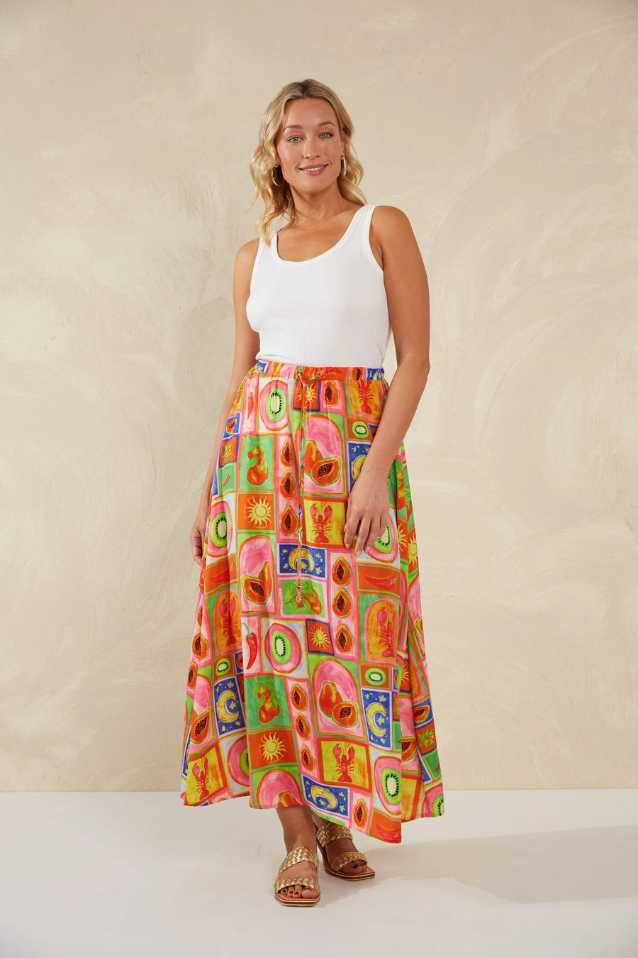 portofino maxi skirt