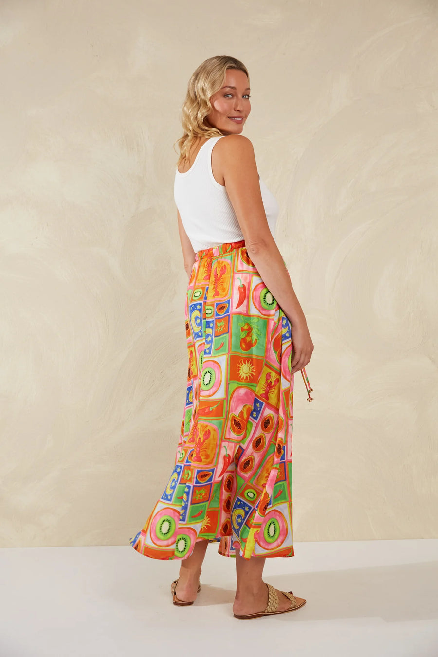 Portofino Maxi Skirt - Spritz