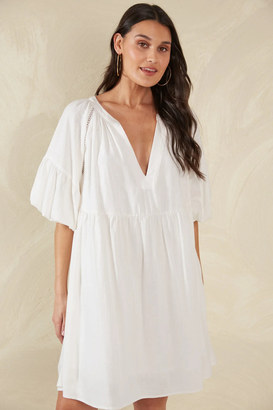 Florence Dress - Bianco