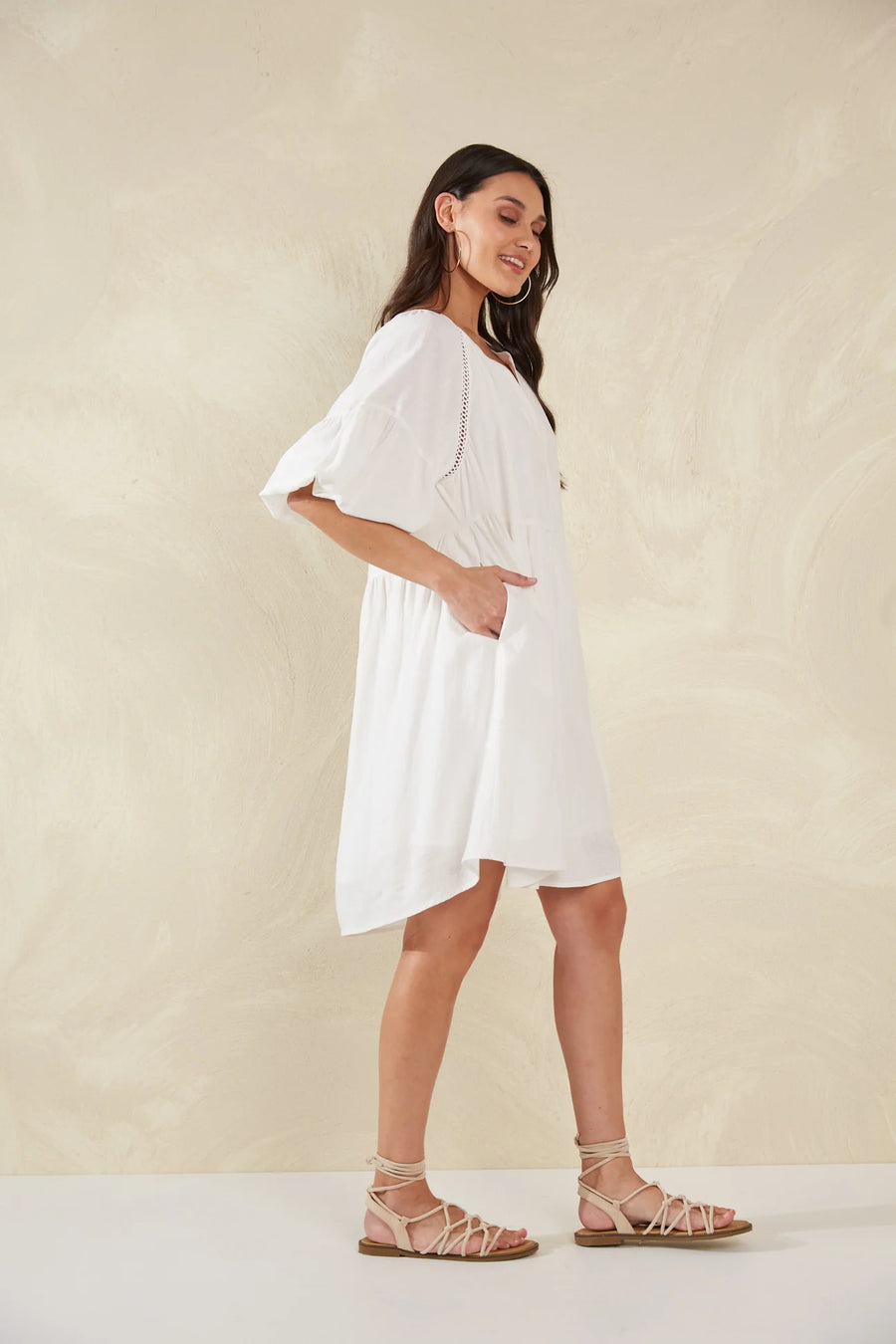 Florence Dress - Bianco