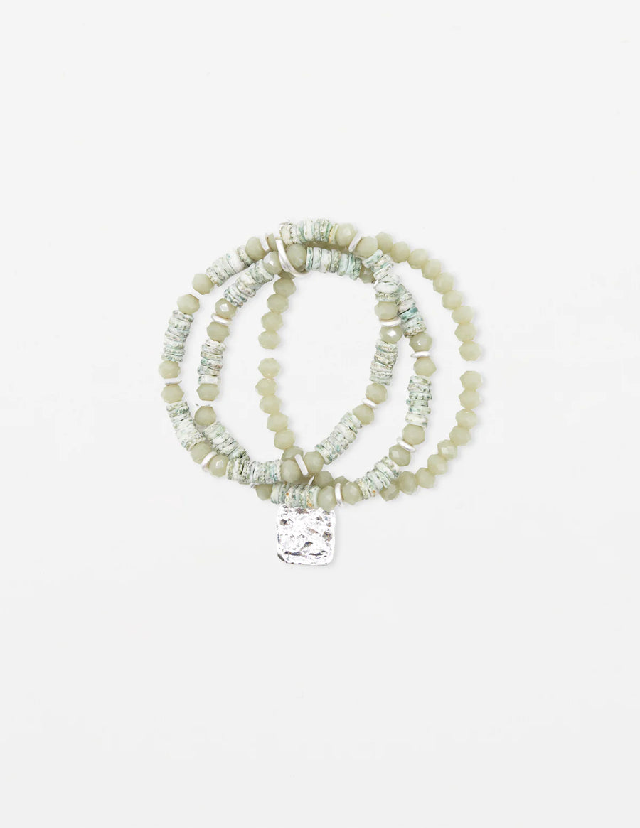 Green Moonstone Bracelet