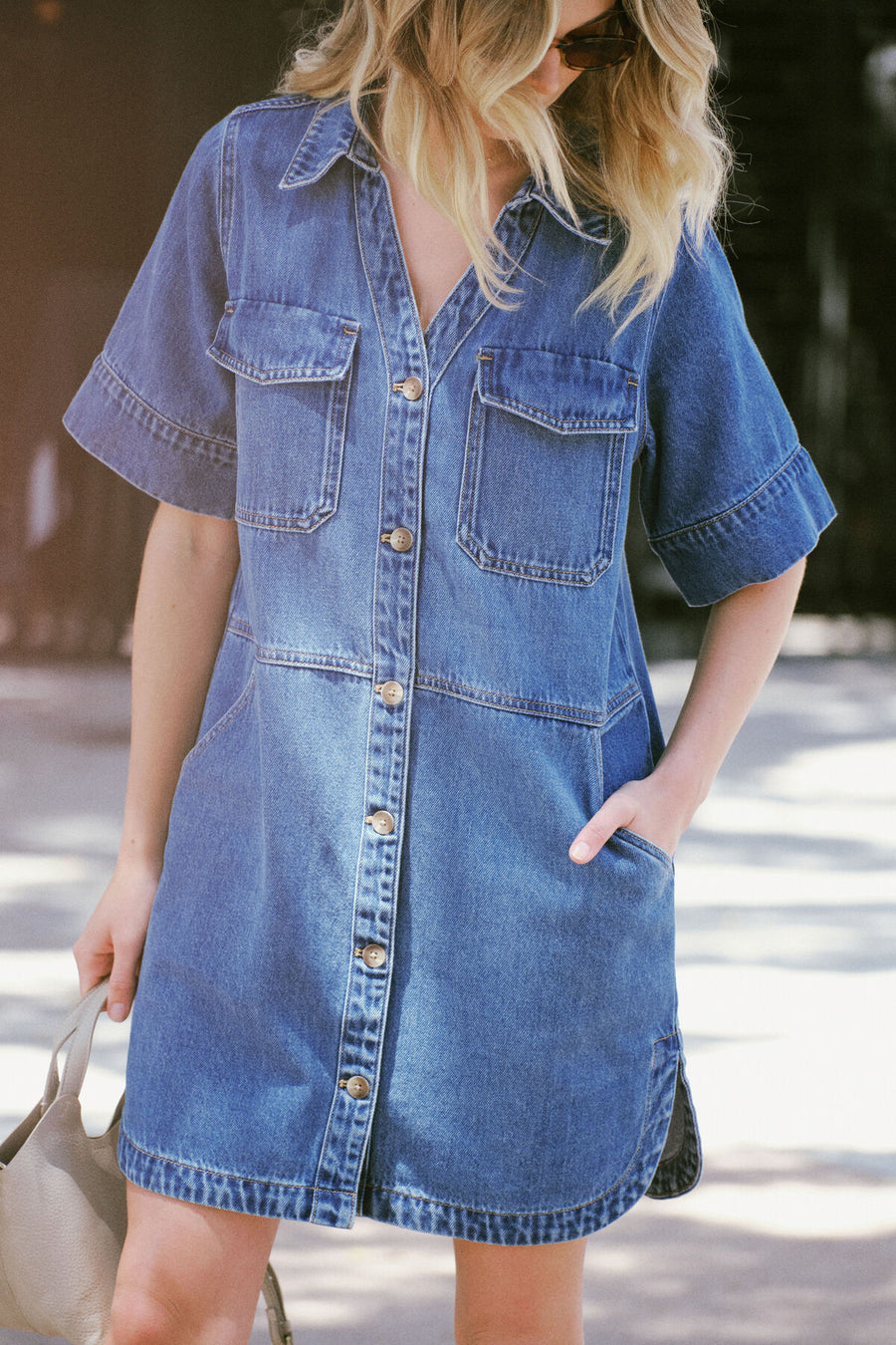 CERES DENIM DRESS