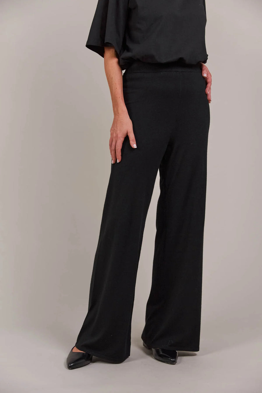 Palmer Knit Pants - Black