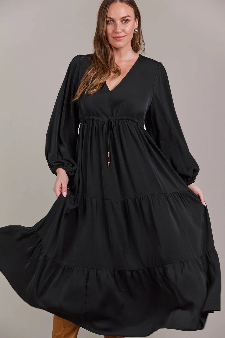 Elsie Maxi Dress - Black