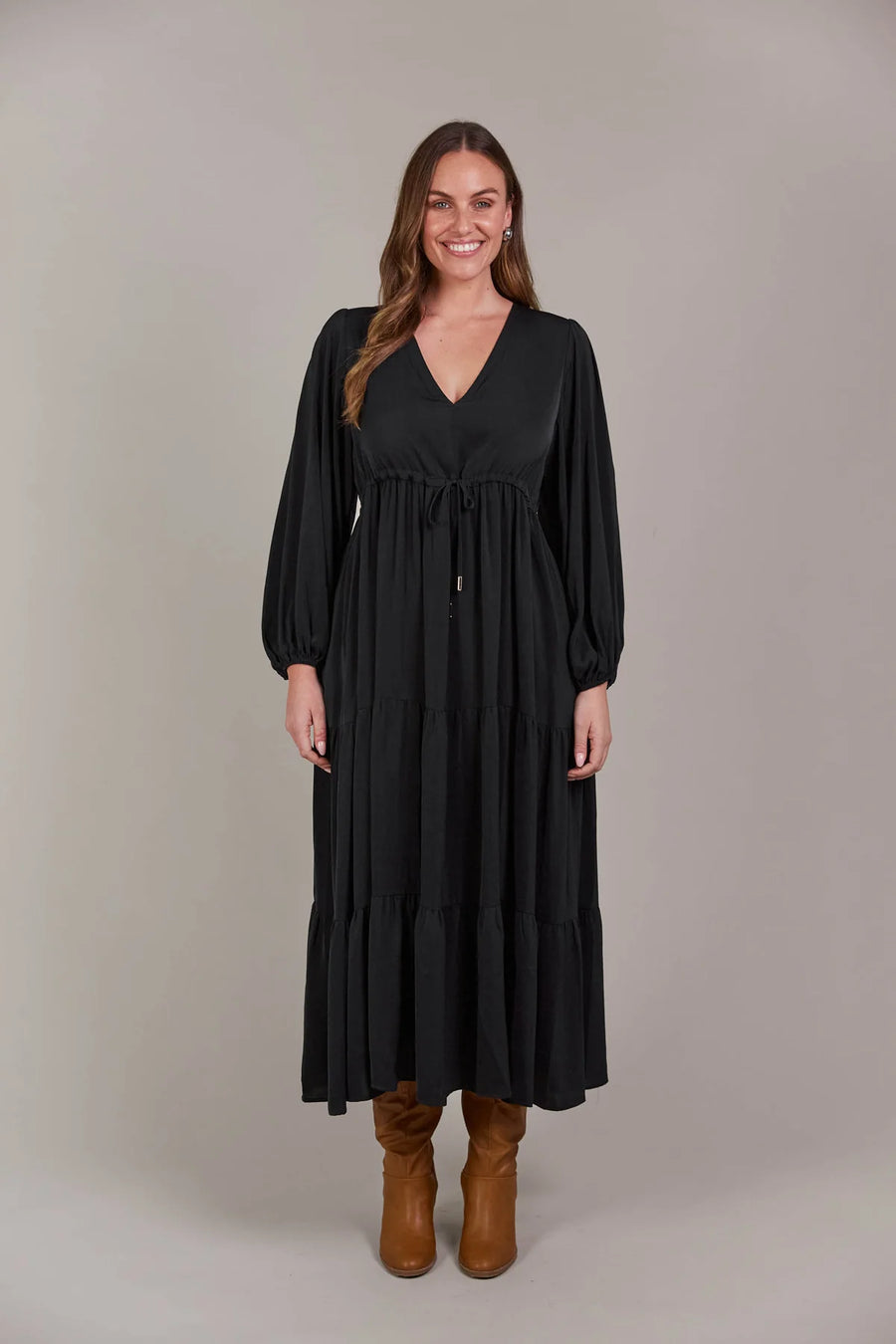 Elsie Maxi Dress - Black