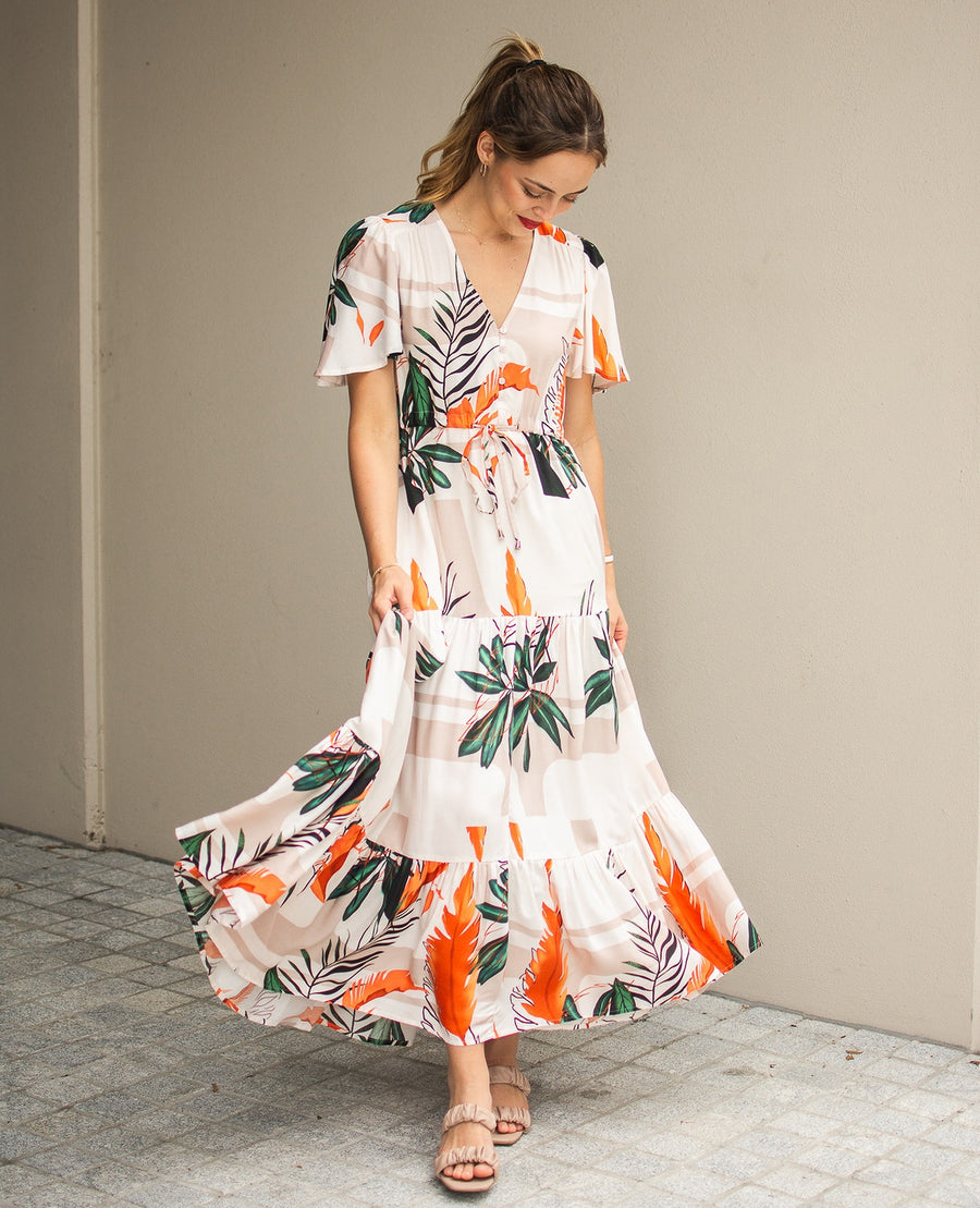 Abbie Dress - Tropical