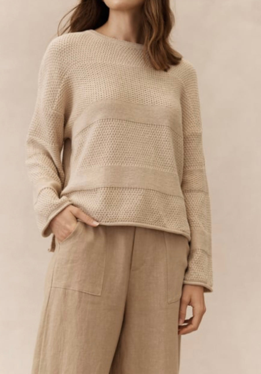Rowie Knit - Taupe